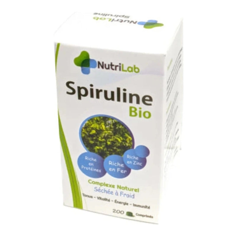 NutriLab سبيرولينا عضوية 240 قرصًا
