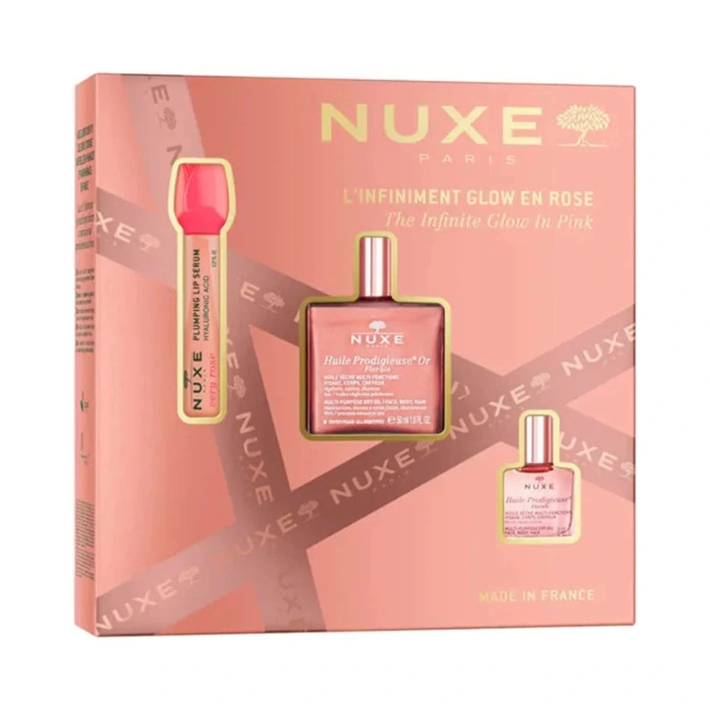 Nuxe coffret L'Infiniment Glow en Rose Florale