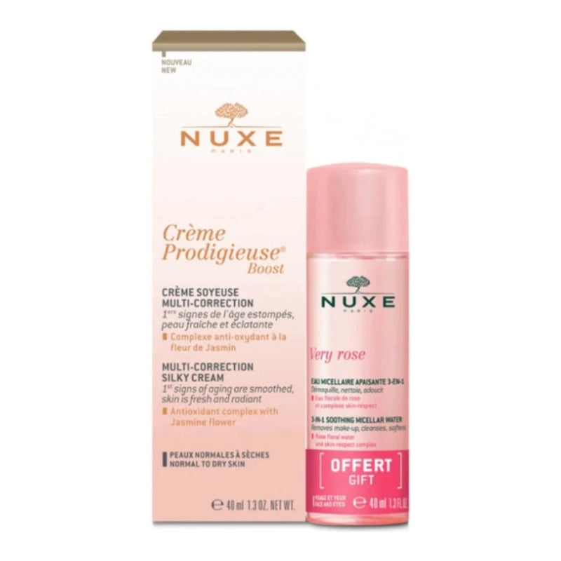 Nuxe Crème Fraîche Rich Cream 30 ml + Very Rose Micellar Water 50 ml Pack