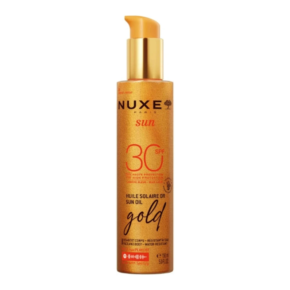 Nuxe Sun huile solaire or SPF30 150 ml – flacon