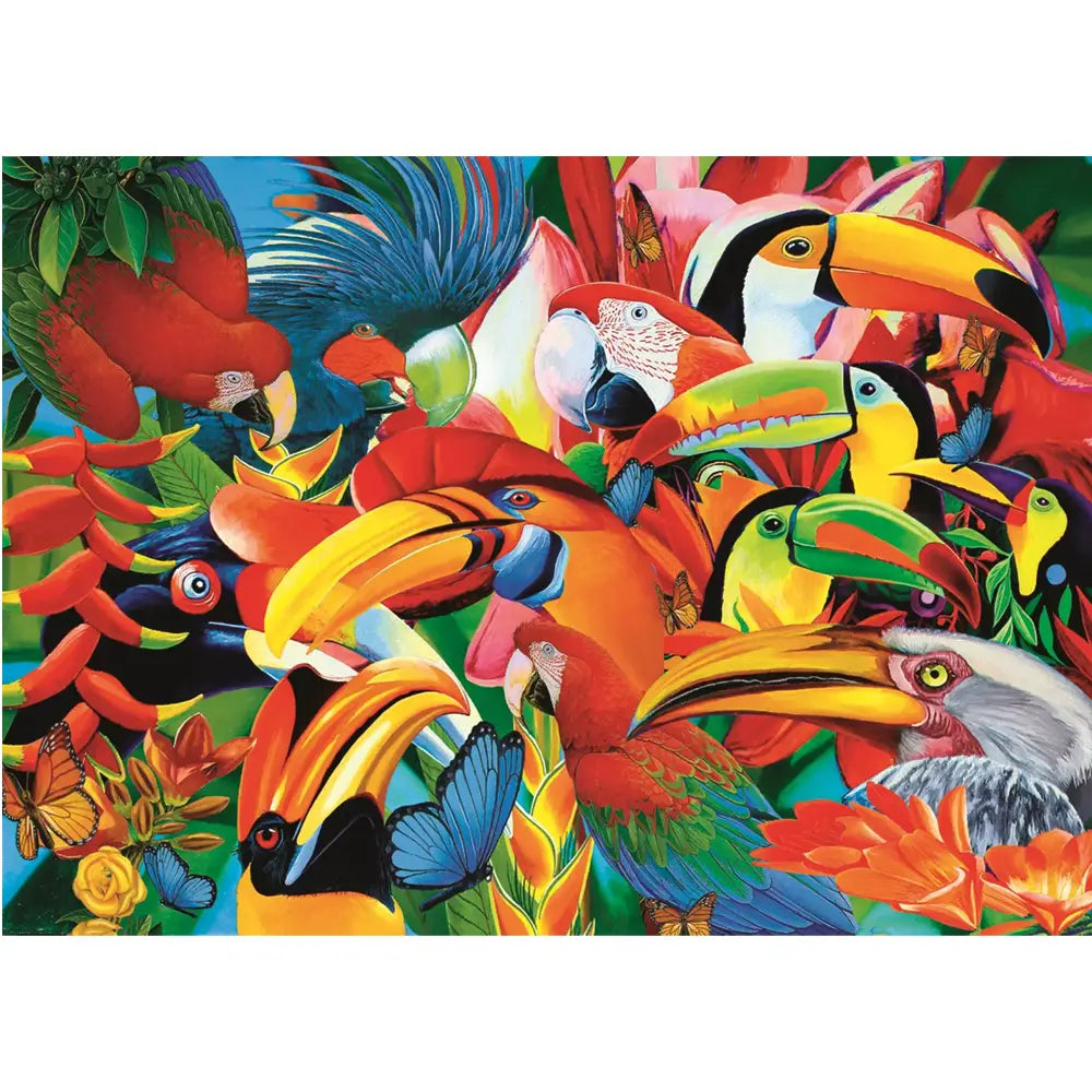 Trefl Colorful Birds 500 Piece Puzzle - 10A+