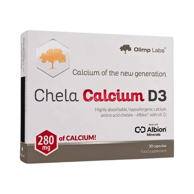 OLIMP LABS CHELA CALCIUM D3 280 MG DE CALCIUM 30 CAPSULES