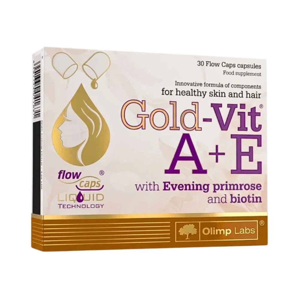 Olimp Labs Gold-Vit A + E 30 gélules – boîte