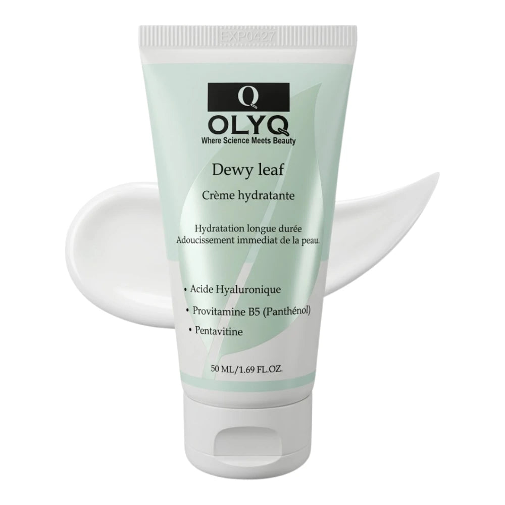OLYQ Dewy Leaf crème hydratante tube 50 ml