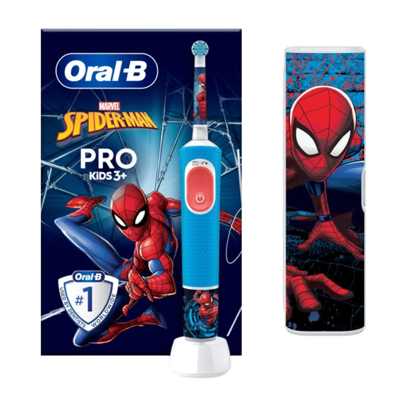 Oral-B Brosse A Dents Rechargeable kids Spiderman +3ans