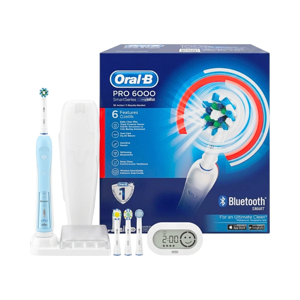 Oral-B Pro 6000 Brosse A Dents Rechargable SmartSeries