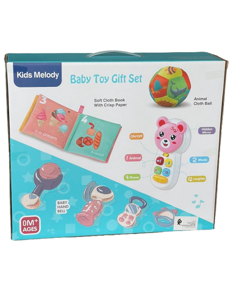 Kids Melody Coffret d'Éveil Naissance - Rose