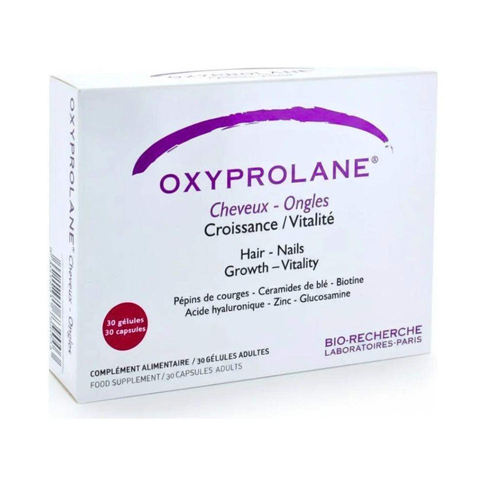Oxyprolane Cheveux et Ongles 30 Gélules