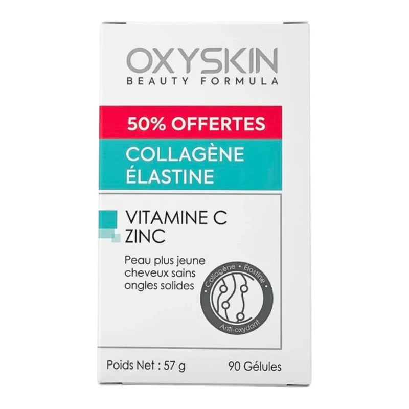 Oxyskin كولاجين إيلاستين – 90 كبسولة