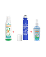 Offre Puressentiel: Spray Assainissement + Roller maux de tète +Spray antibactérien
