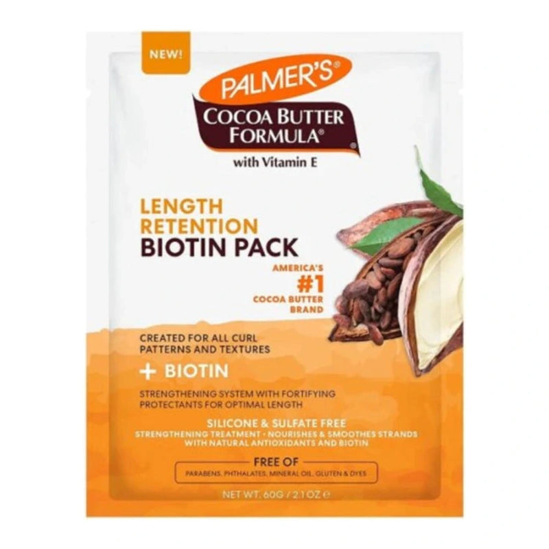 Mascarilla capilar de cacao y biotina de Palmer's 60 g