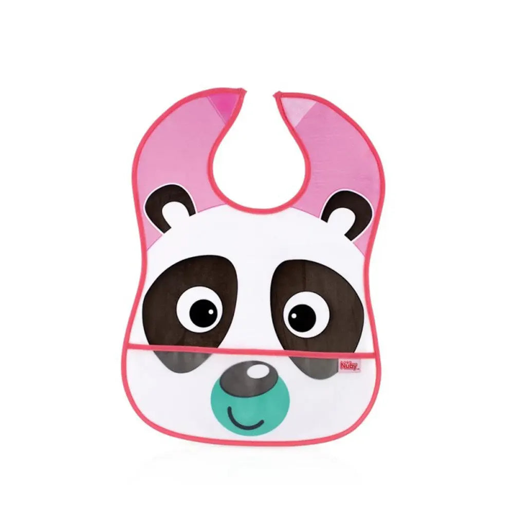 Bavoir Imperméable avec Poche Panda Nûby - 3m+