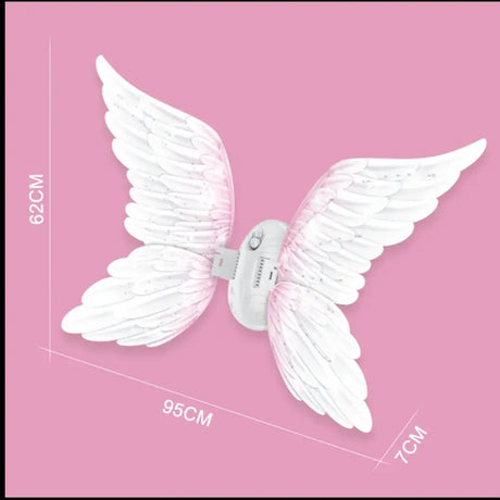 Alas de ángel luminosas con sonidos y movimientos – 3A+