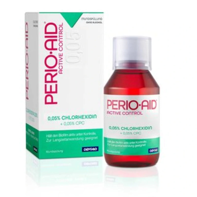 غسول الفم Perio-Aid Active Control 0.05% – 150 مل