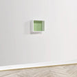 Wlidaty Home Cube Mural Fond Vert 18x18 cm