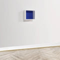 Wlidaty Home Small Blue Wall Cube - 18x18 cm