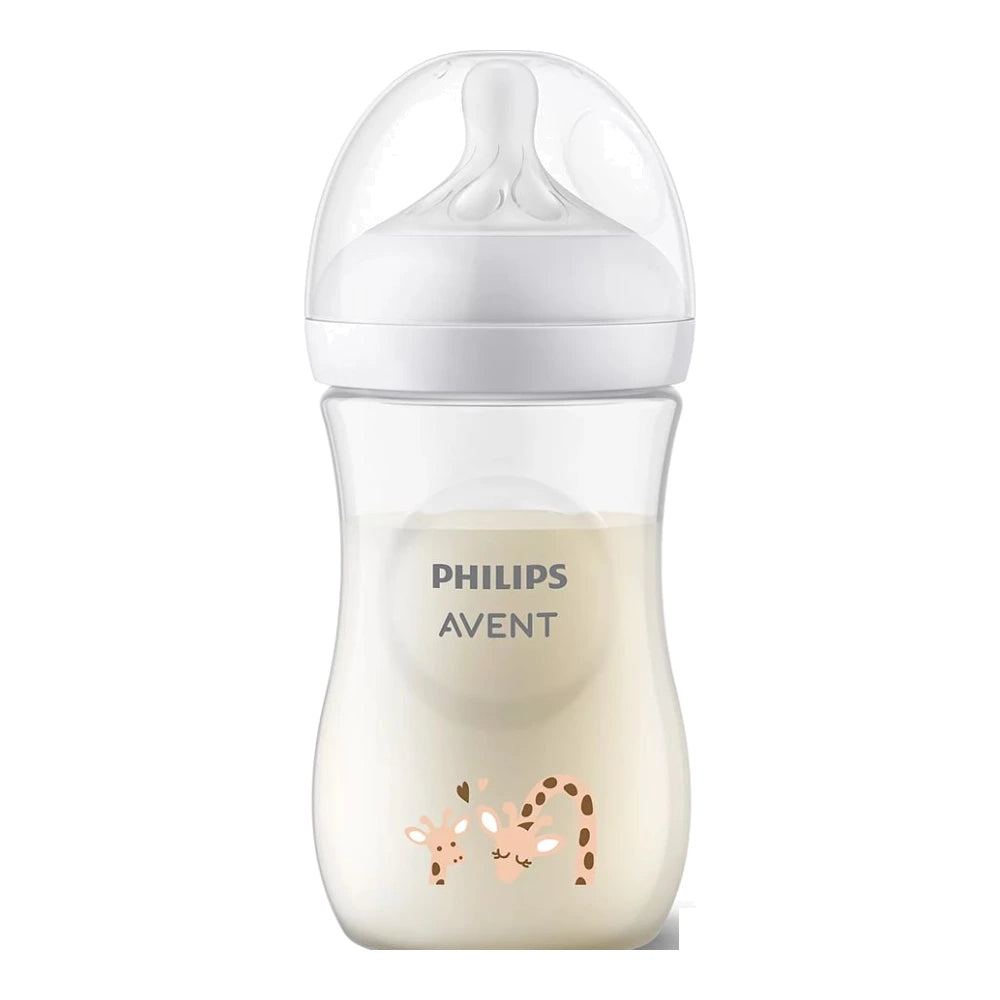 Philips Avent biberon Natural Response 260 ml décor girafe