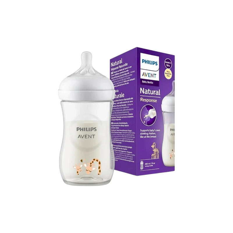 Philips Avent Biberon Réponse Naturelle Bleu - 260ml