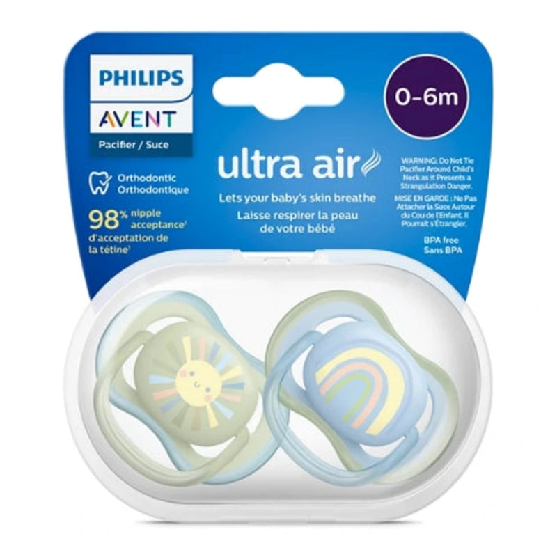 Avent Ultra Air Soother 0-6m Boy SCF085/58