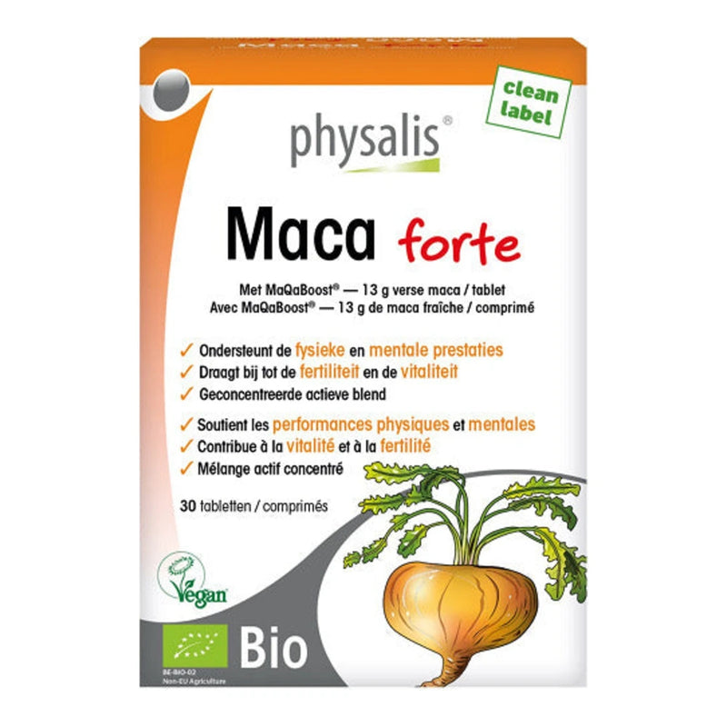 Physalis Maca Forte 30 Comprimés