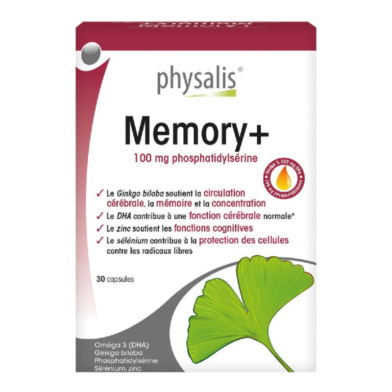 Physalis Mémoire 100 mg 30 Capsules