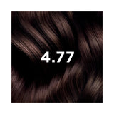 Phyto PhytoColor 4.77 Châtain Marron Profond – nuance sur mèche de cheveux