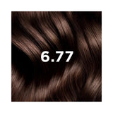 Phyto PhytoColor 6.77 Marron Clair Cappuccino – nuance sur mèche de cheveux