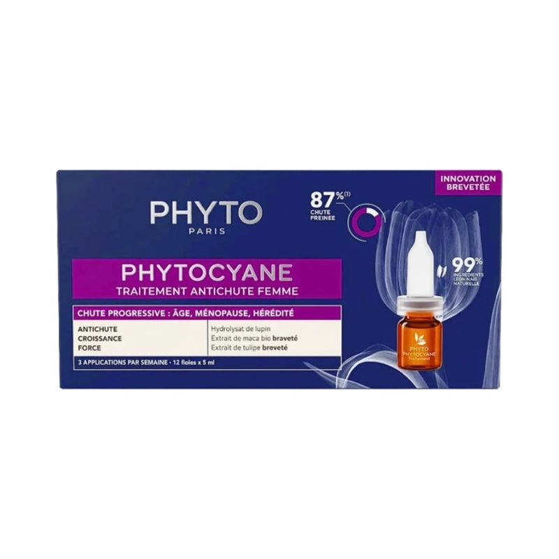 Phyto Phytocyane Traitement Antichute Femme – 12 x 5 ml