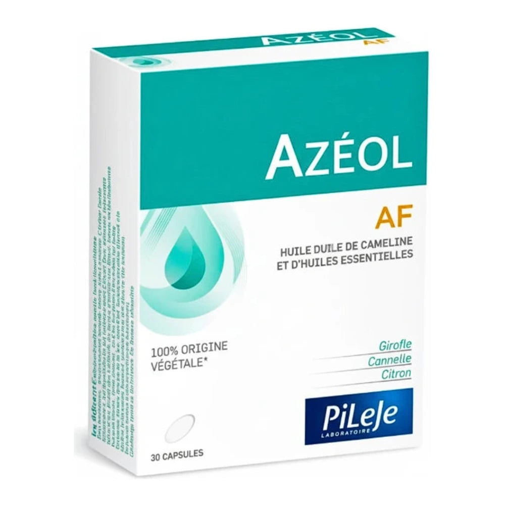 Boîte de compléments alimentaires Pileje Azéol AF 30 comprimés