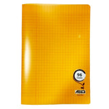 Atika Cahier Piqure A4 96 Pages Seyès 90g - Orange