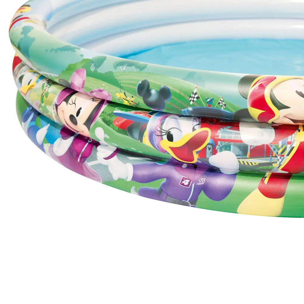 Bestway Piscine 3 Anneaux Mickey