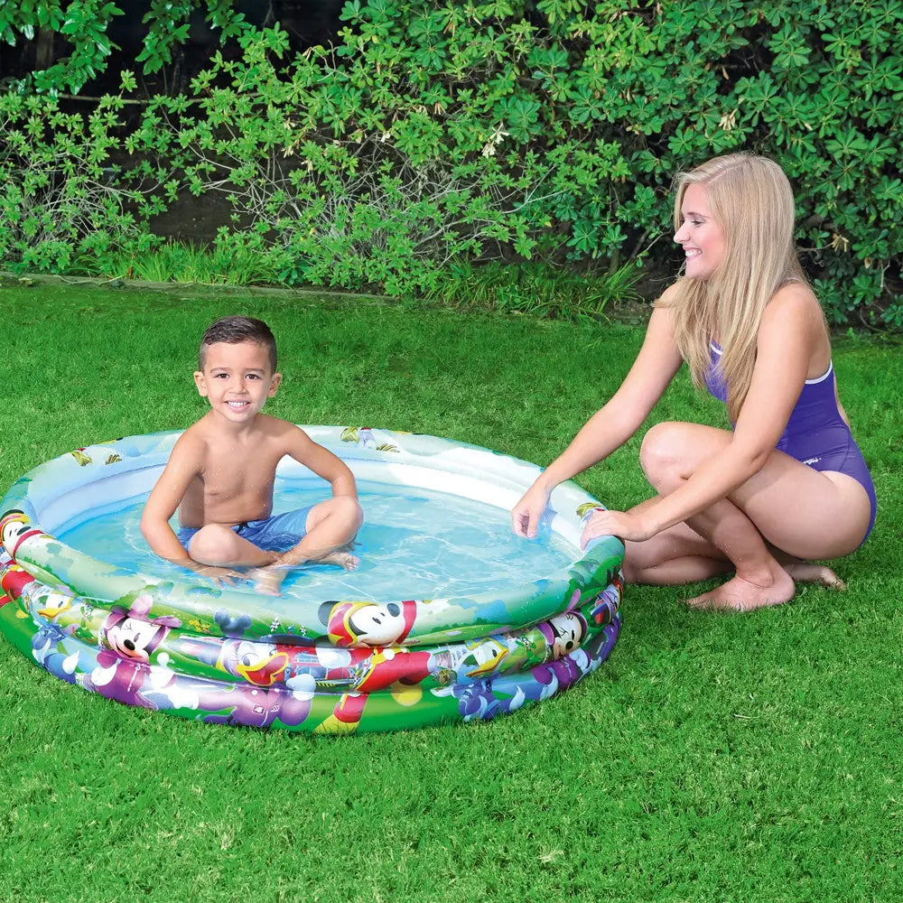 Bestway 3-Ring Pool Mickey