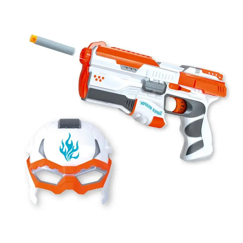 Ball Gun with Darts &amp; Mask – 6A+