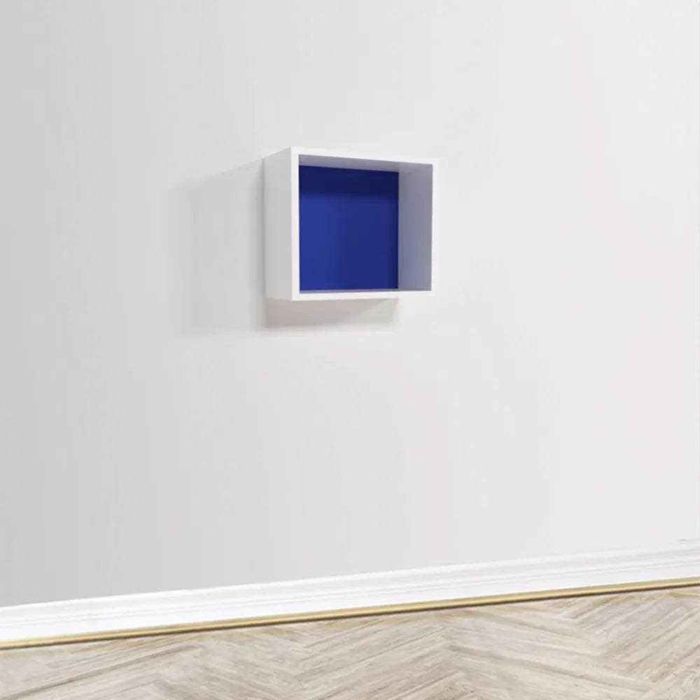 Wlidaty Home Cube Mural Fond Bleu 23x23 cm