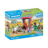 Playmobil Misión Veterinaria con Burros - 4 años+