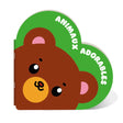 Plume Univers Animaux Adorables - Ours Vert