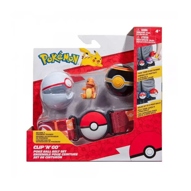 Cinturón PokéBall Pokémon Bandai - 4A+