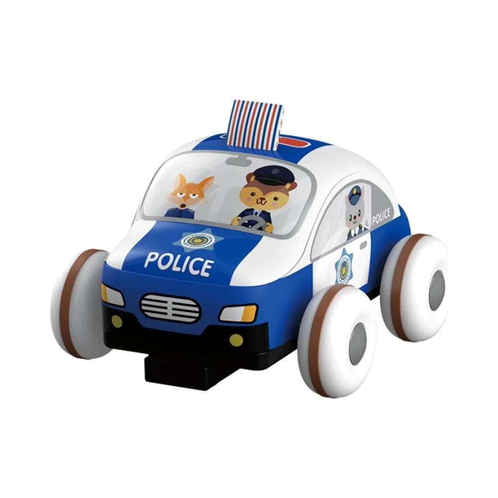 Eurekakids Voiture de Police Soft - vue de face
