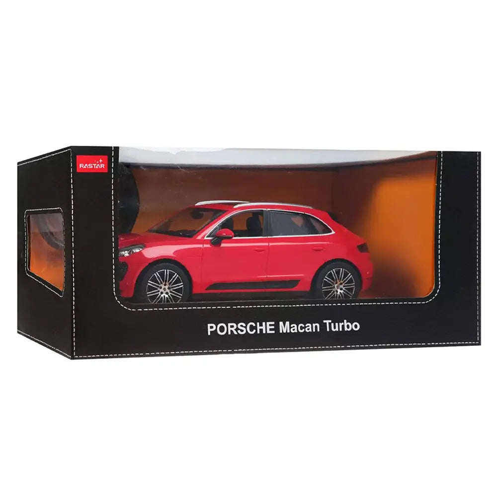 Large Deluxe 1/14 RCMP Car Porsche Macan - Red
