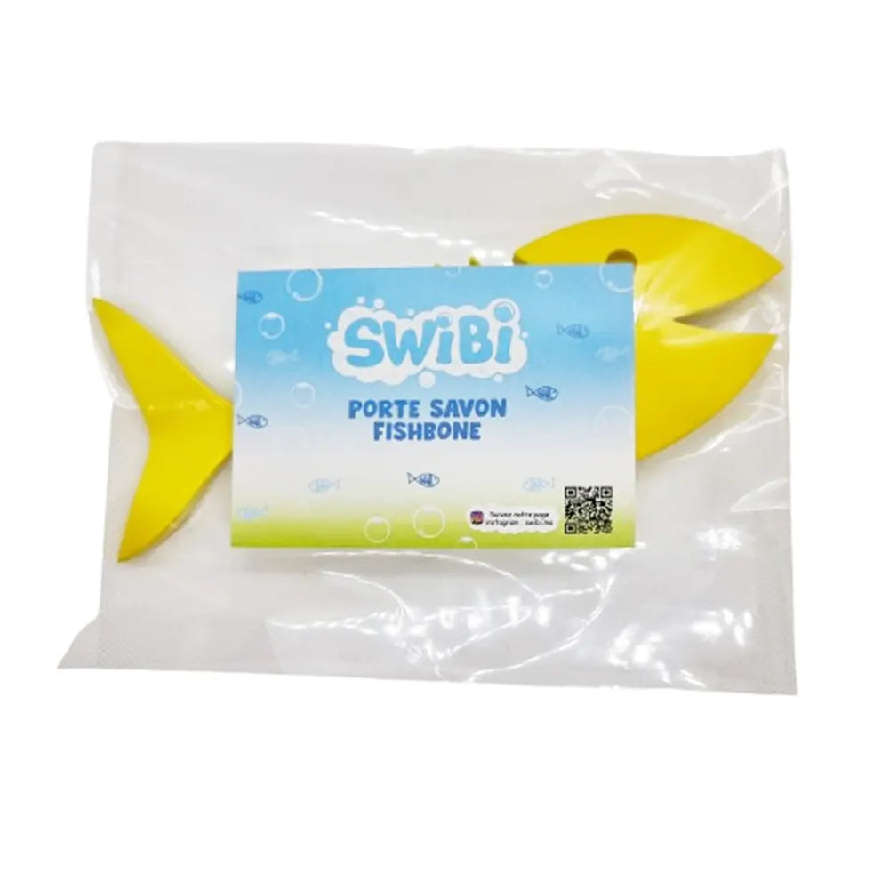 Swibi Porte Savon Poisson Jaune