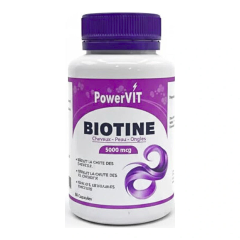 Powervit Biotina 60 Cápsulas