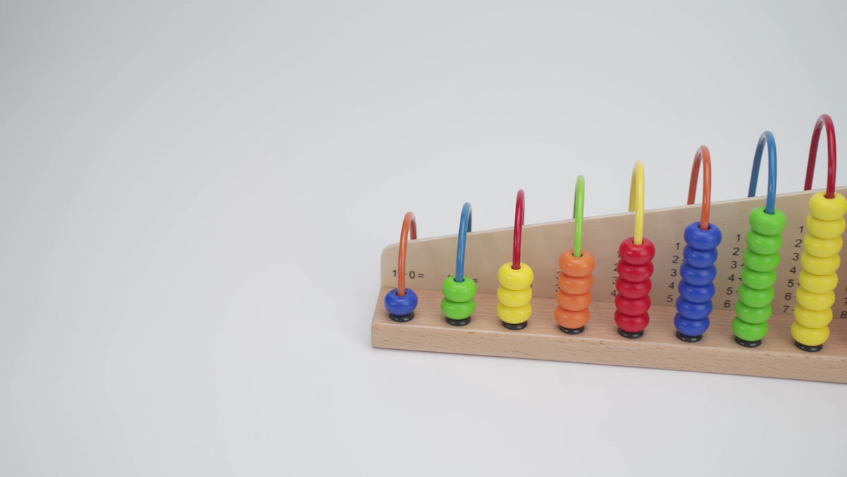 Viga Toys Boulier Mathématique en Bois – 3A+
