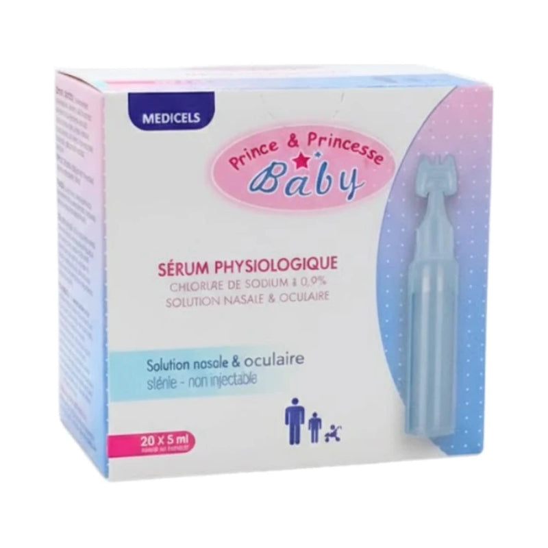 prince & princesse serum physiologique 20*5Ml