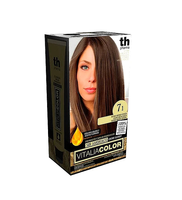 Th-Vitalia Color N° 7.1 Rubio Medio Ceniza