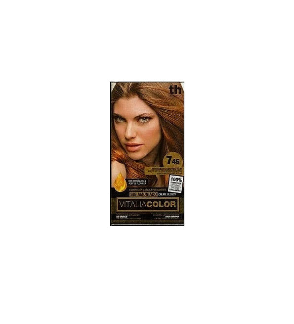 Th-Vitalia Color N° 7.46 Medium Blonde Red Copper