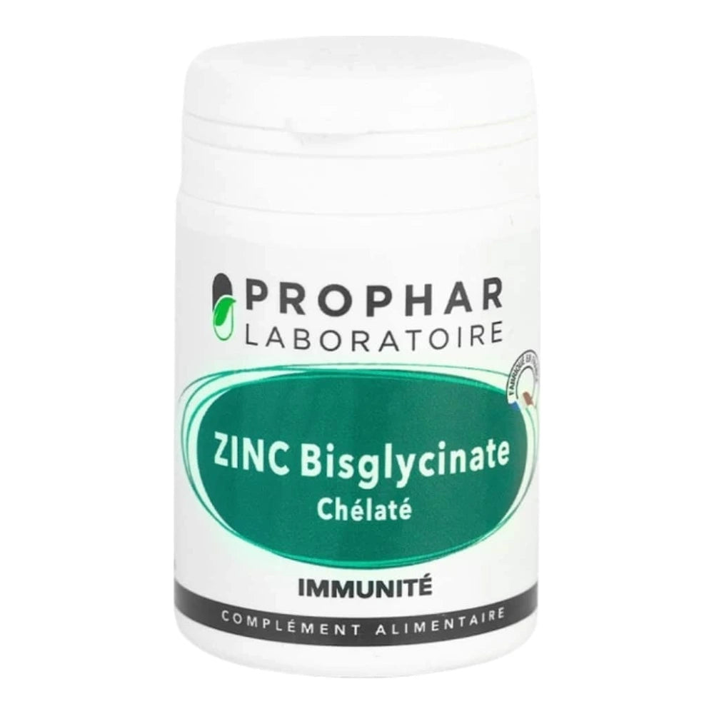 Prophar Zinc Bisglycinate, pot de 50 comprimés