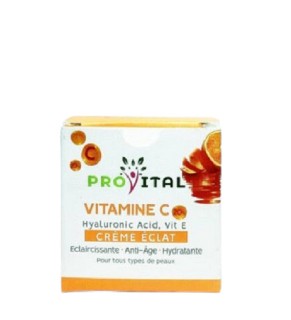 Pro Vital Crème Éclat Vitamine C 50 ml – emballage