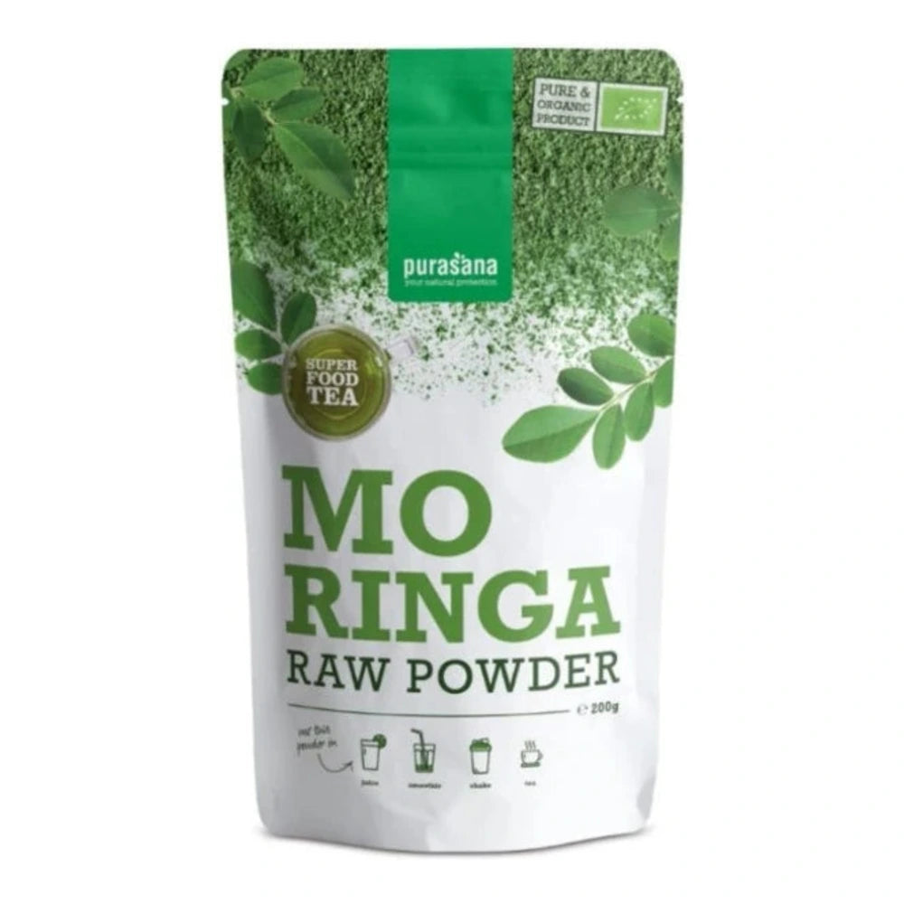 Poudre de moringa Purasana 200 g – sachet