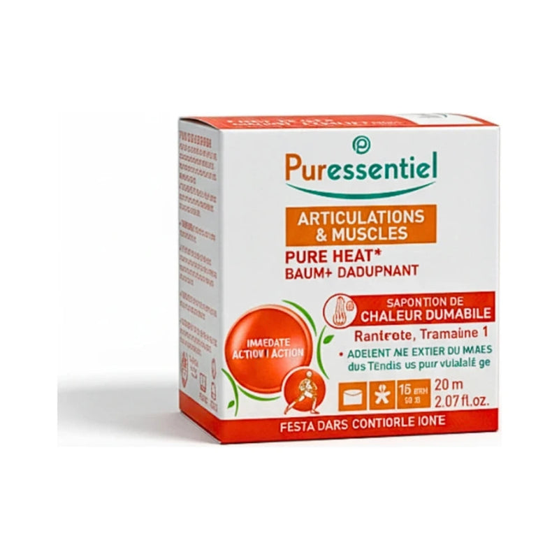 Puressentiel بلسم مُدفئ Pure Heat للمفاصل والعضلات – 20 مل
