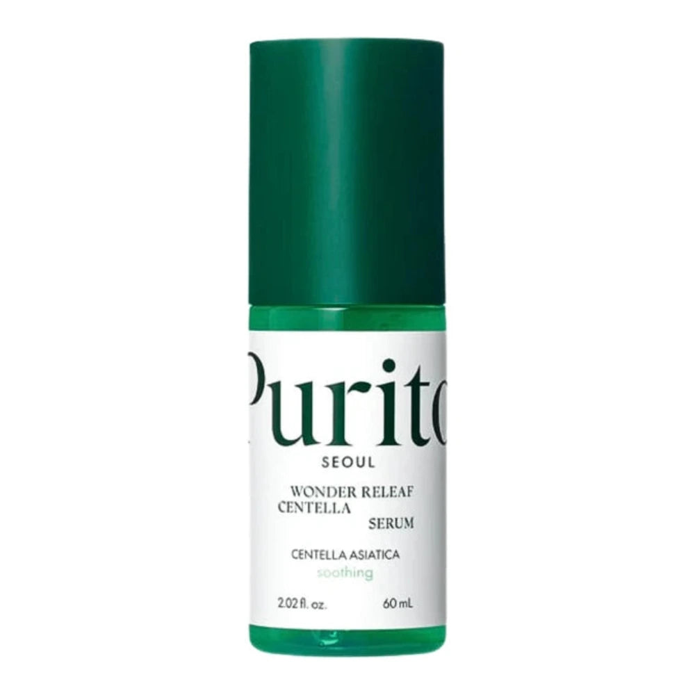 Purito Wonder Releaf Centella Serum 60 ml – flacon compte-gouttes de sérum à la centella